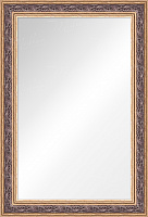 Зеркало "Мона" золото с серебром